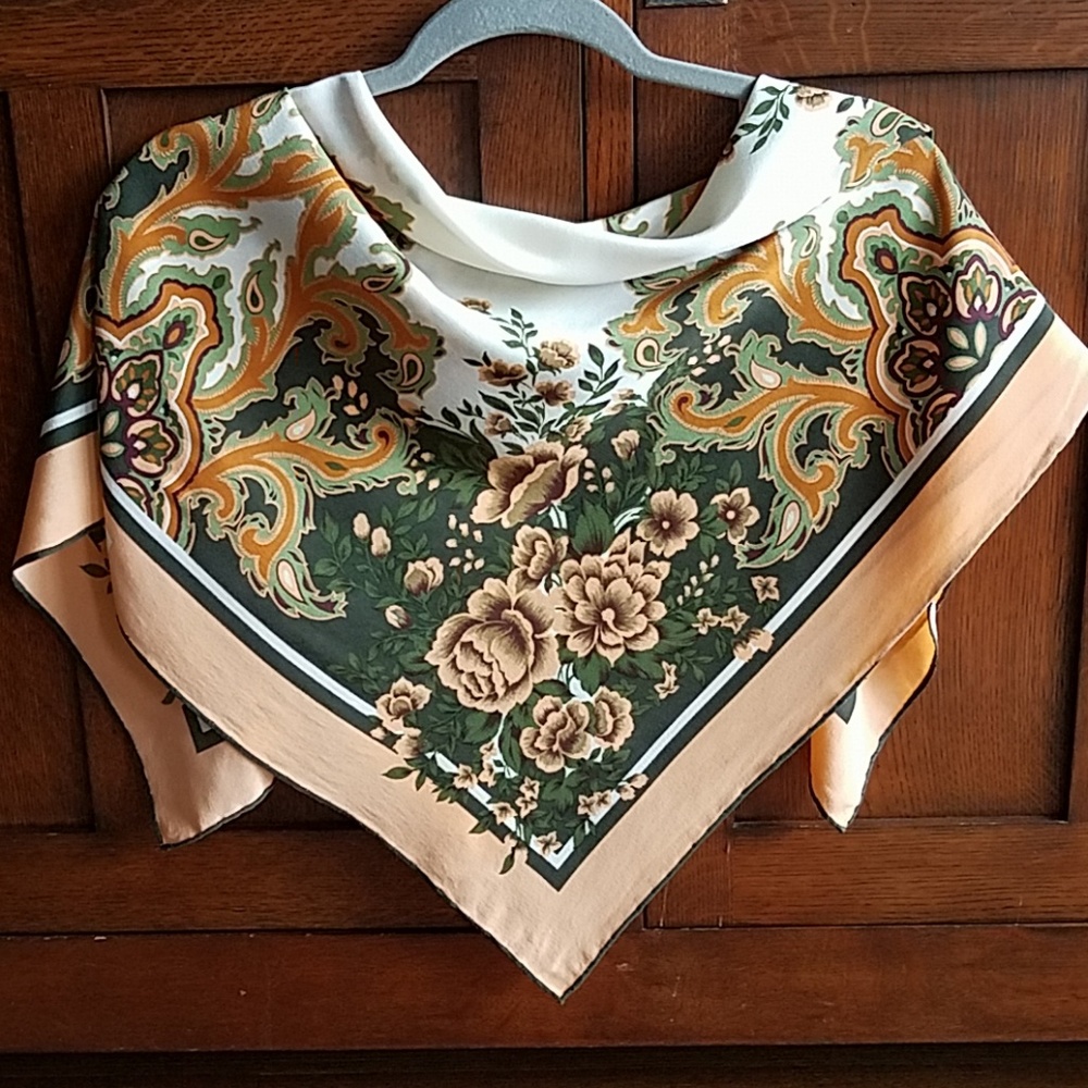 100% Silk Scarf